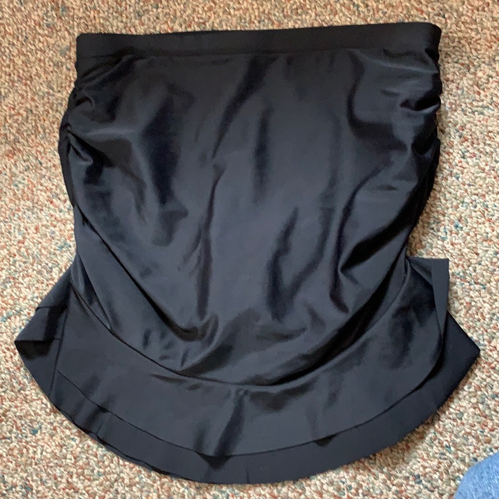 Bathing suit bottom skirt